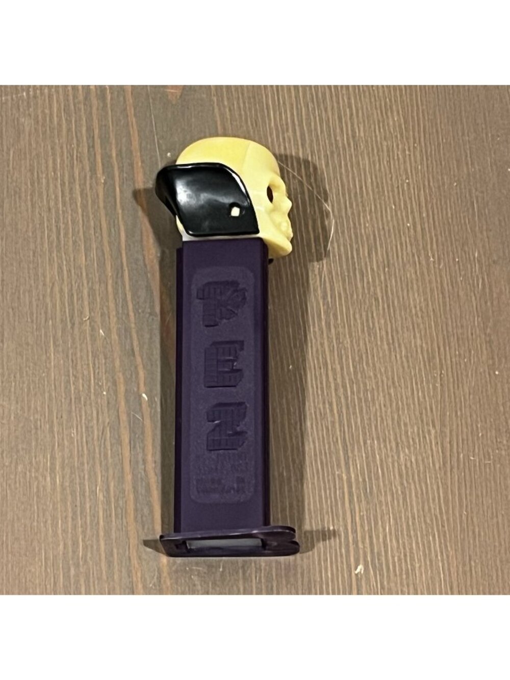 Vintage Dr. Skull PEZ Dispenser Purple Made in Yugoslavia Halloween